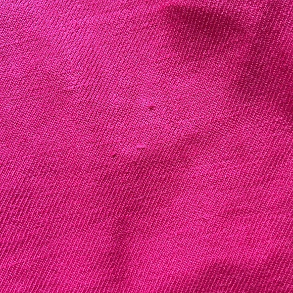 J.Crew Hot Pink Dress With Contrast Stitch Size 8 - Picture 6 of 9